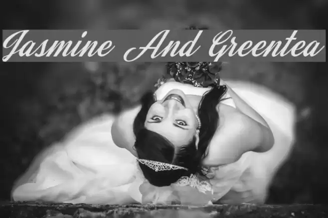 Jasmine And Greentea Font examples