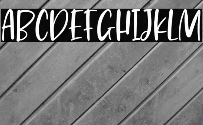 Jasmine Daily Font examples