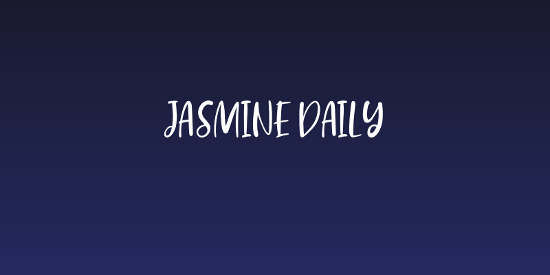 Jasmine Daily Social Header