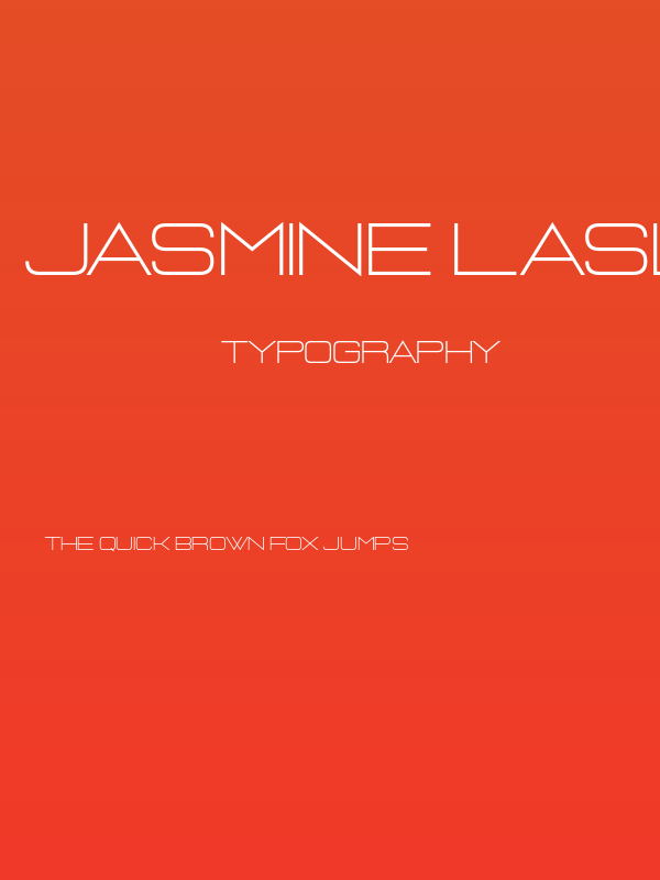 Jasmine Laslo Poster