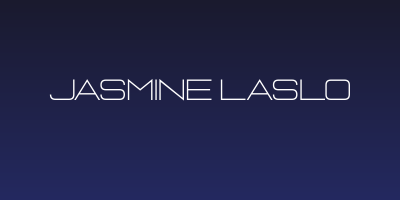 Jasmine Laslo Social Header