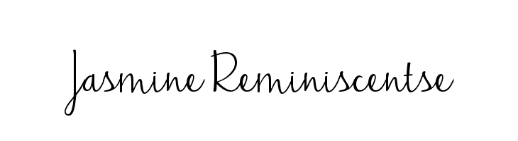 Jasmine Reminiscentse