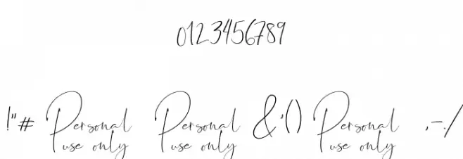 Jasmine Font OTHER CHARS