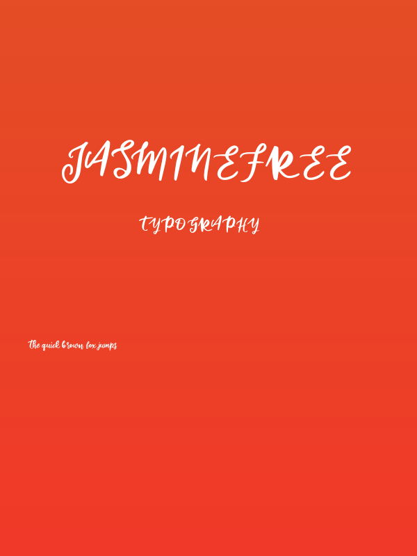 JasmineFREE Poster