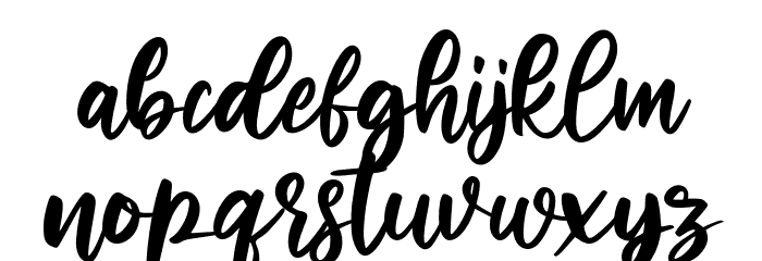 JasmineFREE Font LOWERCASE