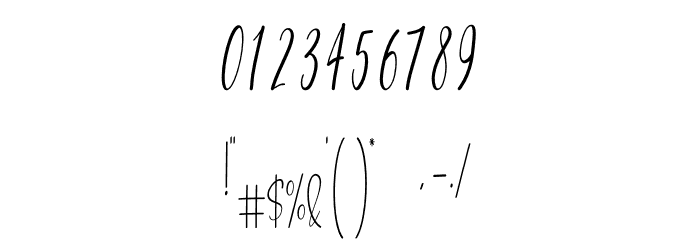 JasmineRose Font OTHER CHARS