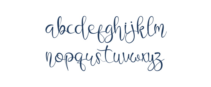 JasmineRoseRegular Lowercase