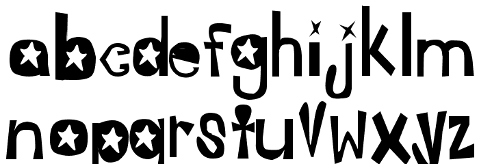 Jasmine Font LOWERCASE