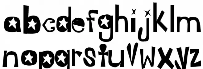 Jasmine Font Litere mici