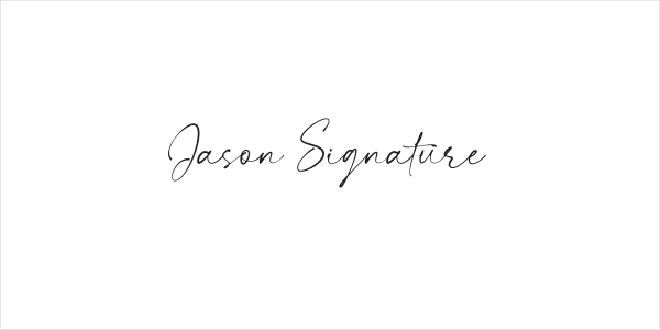 Jason Signature Logo