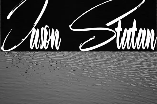 Jason Statan Font examples