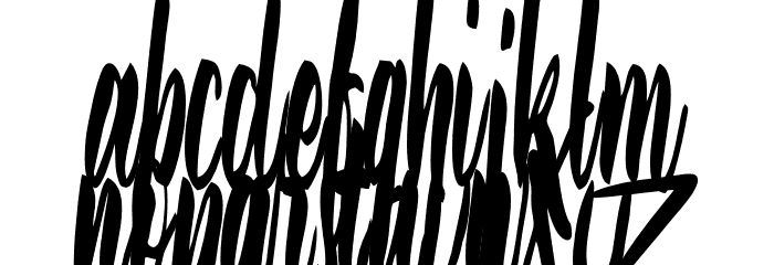Jason Statan Font LOWERCASE