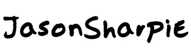 JasonSharpie  Frei Schriftart Herunterladen