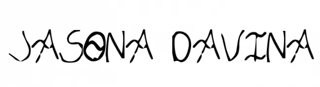 Jasona Davina  Frei Schriftart Herunterladen