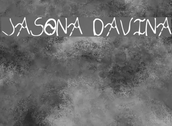 Jasona Davina Schriftart examples