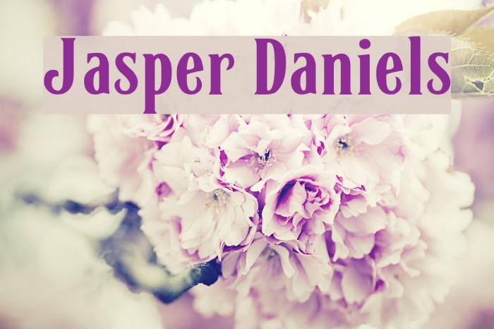 Jasper Daniels Example 1