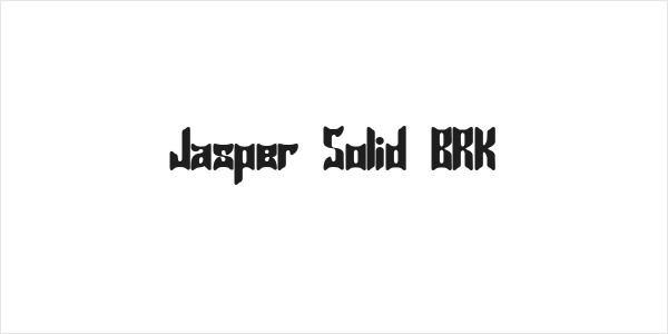 Jasper Solid BRK Logo