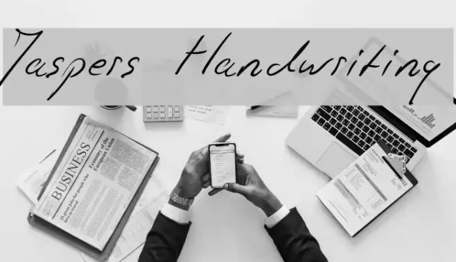 Jaspers Handwriting Font examples