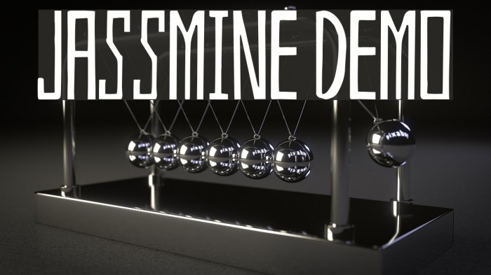 Jassmine Demo Font examples