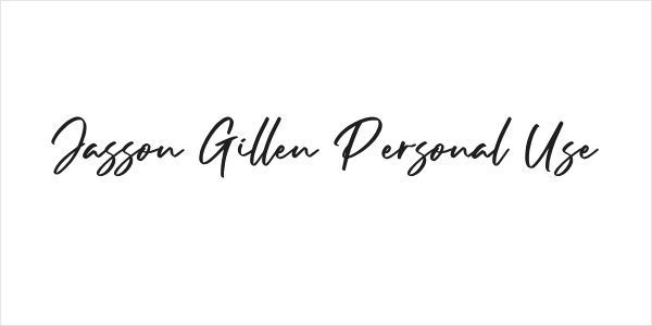 Jasson Gillen Personal Use Logo