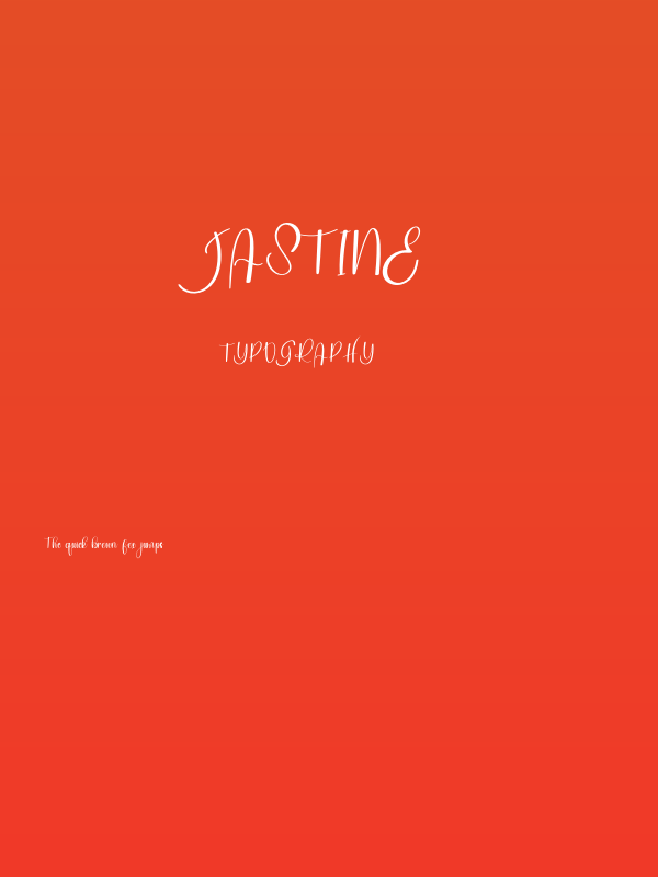 Jastine Poster