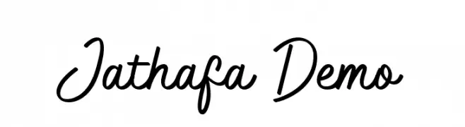 Jathafa Demo  Fuentes Gratis Descargar