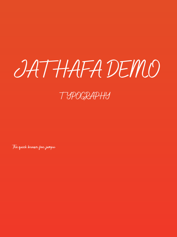 Jathafa Demo Poster