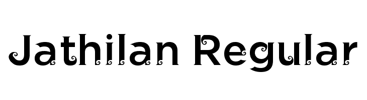 Jathilan Regular Font
