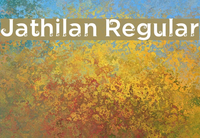 Jathilan Regular Font examples