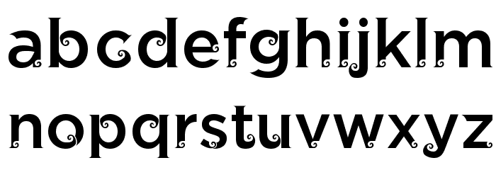 Jathilan Regular Font LOWERCASE