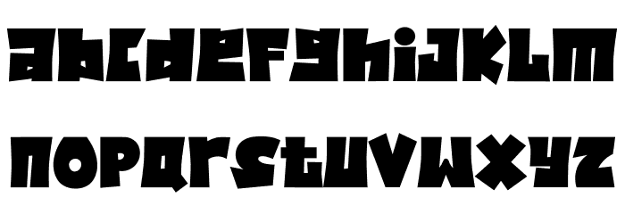 Jatiny Bold Personal Use Font LOWERCASE