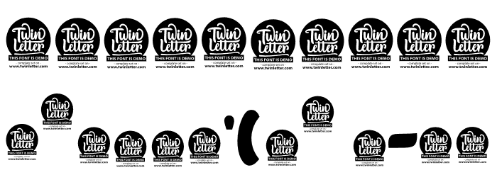 Jatiny Personal Use Font OTHER CHARS