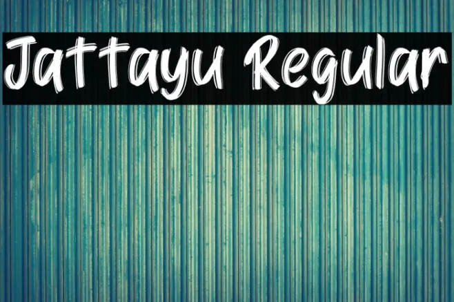 Jattayu Regular Example 2