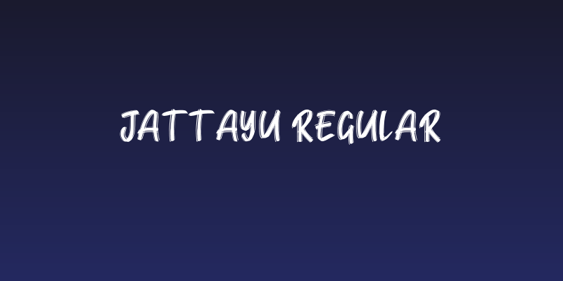 Jattayu Regular Social Header