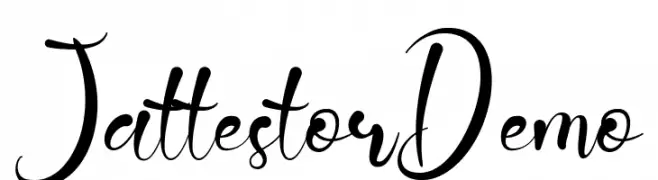 Jattestor Demo  フリーフォントのダウンロード