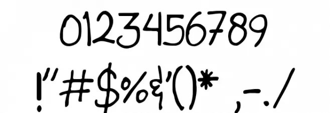 Jatzio alpha Font OTHER CHARS