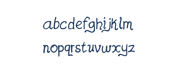Jatzio alpha Lowercase