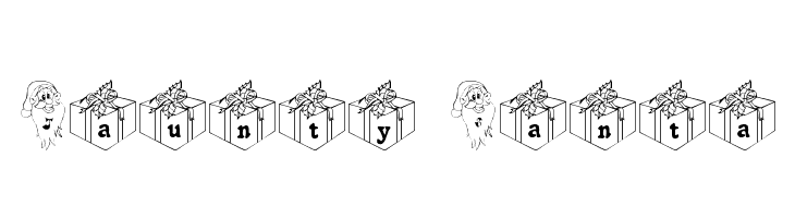 Jaunty Santa  免费字体下载