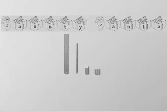 Jaunty Santa Font examples