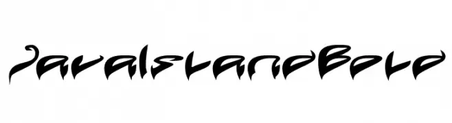 Java Island Bold  Descarca Fonturi Gratis
