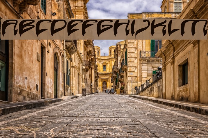Java Island Bold Font examples