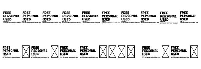 Java Island Free Personal Used Fuentes OTROS CHARS