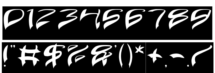 Java Island-Inverse Font OTHER CHARS
