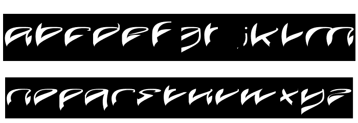 Java Island-Inverse Font LOWERCASE