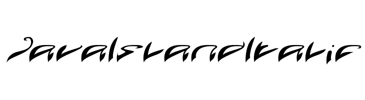 Java Island Italic  免费字体下载