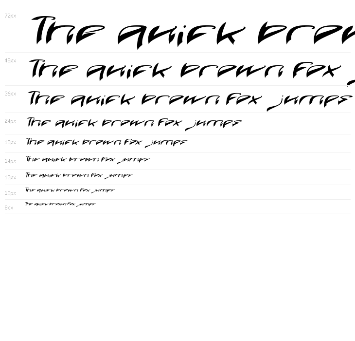 Java Island Italic Waterfall