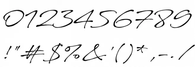 Javacom Font OTHER CHARS