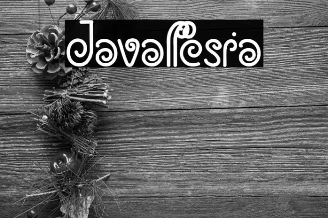 Javallesia Font examples