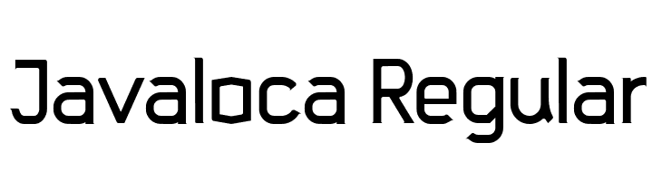 Javaloca Regular  免费字体下载