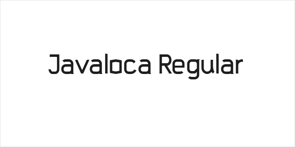 Javaloca Regular Logo